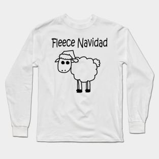 Fleece Navidad Long Sleeve T-Shirt